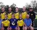 Bild: fz
Vorsitzender Roman Lindner, Tobias Hausner, Max Reger, Noah Linge, Lukas Woldrich, Trainer Hans-Jürgen Linge (stehend von links). TW-Trainer Dieter Kindler, Florian Ott, Julian Hutter, David Woldrich, Abteilungsleiter Heinz Zetzl (sitzend von links)