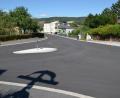 Bild: fz
Wie der Stachus in Trebsau, so wurden auch 750 Meter der Pirker Straße neu ausgebaut.