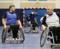 Bild: Evi Wagner
Sie geben ordentlich Gas: Die Rollactiv-Baskets Oberpfalz haben das Rollstuhl-Basketball perfektioniert - und sind ein eingespieltes Team.