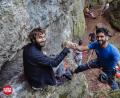Bild: Petzl Kletterfestival 2019/Hannes Huch
Auch Weltstar Chris Sharma gab sein Wissen in Königstein weiter: Die Plätze für seinen Workshop im Fels mussten verlost werden - das Interesse war so groß.