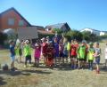 Bild: sei
Beim Fußballfest des Manteler Kinderhortes gewinnen die Hort-Tigers deutlich gegen die Eltern.