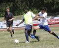 Bild: Hirsch
Hart aber fair kämpften die Jugendlichen beim Hand-in-Hand-Fußballturnier im Sepp-Simon-Stadion.