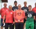 Bild: Erich Spickenreither
Die Neuzugänge des TSV Tännesberg: (vorne von links) Martin Kindler (Physiotherapeut), Lukas Mika (Tschechien), Benjamin Maier (Neunburg), Sandro Hammer (Rückkehrer aus Schwarzhofen); (hintere Reihe von links) Trainer Wolfgang Stier, Devrilen Oktay (SpVgg Weiden II), Adam Kolar (Tschechien), Abteilungsleiter Sven Stock.