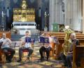 Bild: fsb
Das Bläserquintett St. Elisabeth eröffnet die Reihe "Punkt 12" in der Kirche St. Josef.