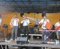 Bild: kro
Die Gruppe "Skavaria" aus Regensburg beim Konzert vor der Basilika, veranstaltet vom Waldsasssener Verein "Save the scene".