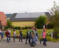 Bild: fvo
Die Spielberger Wallfahrer beim Start der Wallfahrt zum Fahrenberg.