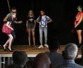 Bild: Petra Hartl
Sie gehen in die 6. und 7. Klasse, sind aber als Schauspielerinnen schon richtig gut – die Mädchen aus dem Gregor-Mendel-Gymnasium.