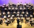 Bild: Helmut Kunz
Das Polizeiorchester Bayern unter Leitung von Daniele Giovannini begeisterte in der Max-Reger-Halle mit Filmmusik.