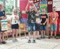 Bild: exb
"Mama Maus" wurde beim Buchstabenfest an der Grundschule Krummennaab gezeigt.