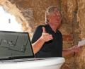 Bild: sön
„Die Geschichte von Hirschwald ist echt spannend“, betonte Willi Schmid. Der Architekt zeigte alte und neue Pläne (zum Teil in 3D) des Ortes.