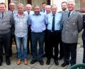 Bild: fm
Ehrungen bei der Reservistenkameradschaft Holnstein (von links): Zweiter Bürgermeister Wolfgang Rattai, Bertram Gebhard, Hermann Förster, Oliver Herbst, Werner Übelacker, Manfred Titze, Hans Pilhofer, Andreas Fenzel, Fritz Falk, Helmut Pilhofer, Hans Übelacker, Oberstleutnant Langfeld, Werner Gebhard und Matthias Thiele.