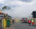Bild: ils
16 Feuerwehrdienststellen rücken am Dienstag nach Windischeschenbach aus. Dort müssen sie 400 Kubikmeter brennende Papierschnipsel löschen.