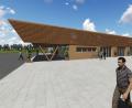 Grafik: Architekturbüro Günther Lenk
Entwürfe zur Halle der Firma Lippert in Eschenbach vom Architekturbüro Günther Lenk.