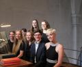 Bild: aks
Das BFSM-Vokalensemble unterstützte Organist Sebastian Brandl bei seiner Abschlussprüfung in St. Marien.