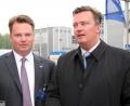 Bild: popp 
Freuen sich über den Erfolg ihres Projekts "Allianz für die berufliche Bildung Ostbayern": Lars (links) und Christian Engel von BHS Corrugated