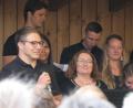 Bild: ils
Beim Gospelkonzert lockten von "Gospel&More" etwa 120 Besucher auf den Fehr-Hof.