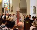 Bild: Kunz
Bischof Rudolf Voderholzer ist ein Mann des Volkes. In der Herz Jesu Kirche predigt er über den barmherzigen Samariter.