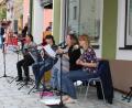 Bild: kar
In der Altstadt wurde mit Ukulelen für gute Stimmung gesorgt.
