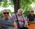 Bild: Wolfgang Steinbacher
Die IG Menschengerechte Stadt freut sich über die Entwicklung beim Forum. Von links: Hans Märten, Stefan Reuther, Vorsitzender Achim Hüttner und Wolfgang Schimmel.