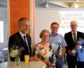 Bild: aja
Für ihr Engagement im Förderverein dankt (von links) Klinik-Vorstand Klaus Emmerich der stellvertretenden Vorsitzenden Marga Klameth, Schriftführer Dieter Eberl und dem Vorsitzenden Werner Renner.