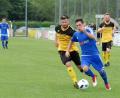 Bild: gb
Jetzt wird's ernst für den FC Tirschenreuth: Am Samstag müssen die Kreisstädter um Neuzugang Manuel Zeitler (links, Szene aus dem Testspiel gegen den SV Etzenricht) beim SSV Kasendorf ran.