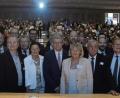 Bild: olr
Im Anschluss an die Sitzung im Weidener Rathaus besuchten die Politiker den Wissenschaftstag in der Max-Reger-Halle zum Thema „Gateway Ländliche Räume“.