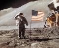 Bild: NASA/AP
Ist der Mond kontaminiert und sind die heimkommenden Astronauten eine Gefahr für die Menschen auf der Erde?