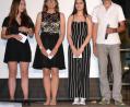 Bild: exb/Mittelschule Neustadt a.d. Waldnaab
Die Zehntklässlerin Lea Eich (1,33), Paulina Steinert (1,67) und Ellen Peters (1,89) zeigten herausragende Leistungen.
