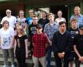 Bild: Dobmeier
Gute Wünsche für die Zukunft gibt es für die Absolventen der Stötzner-Schule, von denen einige schon einen Ausbildungsvertrag besitzen.