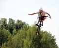 Bild: jma
Ein Biker beim Sprung.