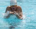 Bild: gb
Leon Ducheck war über 200 Meter Brust nicht zu schlagen und holte sich den Titel des Bayerischen Meisters.
