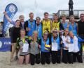 Bild: exb
Der Beachvolleyball-Nachwuchs schnitt beim Bundespokal-Wettbewerb famos ab. Unter anderem belegte das Duo Lotta Weiß/Samira Winkler (knieend Mitte) aus Weiden/Regenstauf den ersten Platz.