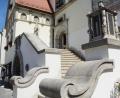 Bild: Gabi Schönberger
Die Sanierungsarbeiten am Alten Rathaus Weiden sind weitestgehend abgeschlossen. Begonnen haben sie bereits im Frühjahr 2017.