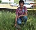 Bild: lue
Andrea Henfling mit der Gelbkopfköhlerschildkröte Josy.