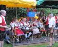 Bild: hä
Die Stadtkapelle Tirschenreuth spielte beim Waldfest auf.