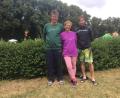 Bild: rbg
Die Masters des TSC (von links): Hubert Brech, Antje Mickisch und Lukas Bachmeier.