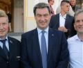 Bild: sön
Achim Hantke (links) und Christian Richthammer (rechts) mit dem bayerischen Ministerpräsidenten Markus Söder.