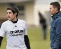 Bild: aho
Das Trainerduo Christian Zechmann (links) und Christian Most bei der SpVgg Pfreimd. Beide waren dort sehr erfolgreich.