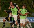 Bild: ham
Der FC OVI-Teunz (schwarze Trikots) kam zum Saisonauftakt gegen die SG Schönthal/Premeischl nur zu einem 2:2.