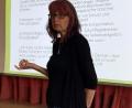 Bild: mez
Die Referentin Dr. Monika Weiderer von der Fachhochschule in Regensburg zeigte anhand eines Power-Point-Vortrages verschiedene Erscheinungsformen der zunehmend zur werdenden Volkskrankheit auf.