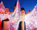 Bild: Gabi Schönberger
Kreative Lichtspiele und Illuminationen verzaubern „Weiden träumt“ zu später Stunde.