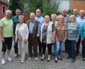 Bild: jr
Zu einer Diskussion trafen sich Verdi-Stiftland und die Verdi-Senioren bei „Hofner-Zoigl“ in Konnersreuth. Dabei waren Verdi-Stiftland-Ortsvorsitzender Fritz Rüth (Fünfter von links) und Verdi-Senioren-Bezirksvorsitzender Fritz Haberzeth (links).