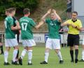 Bild: ham
Die Kicker des FC Wernberg durften in Stulln drei Mal jubeln. Beim 3:1-Erfolg am Sonntag wurde es am Ende aber noch einmal eng.