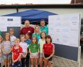 Bild: jma
Jugendbeauftragte Tanja Groß (von links), Michael Sporer, der Vorsitzende des Vereins "Hilfe für Anja", sowie Simone Sendlbeck und Gerd Kaufmann vom Elternbeirat der Grund- und Mittelschule freuen sich über die zahlreiche Beteiligung der Kinder und Jugendlichen am Benefizlauf.