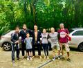 Bild: soj
Jens Lehner (von links), Bernd Fröhlich, Andreas Bühl, Katharina Philbert, Felix Kraus und Teamcoach Andreas Fachtan waren in Würzburg auf der "Copa Do BJJ" erfolgreich.