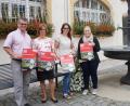 Bild: weu
Die Sommerferienaktion rund um den "Neunburger Zehner" stellten (von links) Bürgermeister Martin Birner, Ingrid Seebauer, "Selbständigen"-Vorsitzende Regina von Wenz und Rathaus-Mitarbeiterin Ulrike Meixner vor.