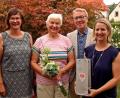 Bild: R. Kreuzer
Mit Rosemarie Meier feiern Tochter Gabriela Bäumler (links), Heike Angerer und Reinhold Wildenauer (von rechts).