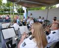 Bild: dob
Die Musikerinnen und Musiker der Zollkapelle Nürnberg hinterließen eine wunderbar musikalische Visitenkarte, die bei den Zuhörern Beifallsstürme auslöste.
