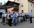 Bild: e
Die Sänger laden zur Serenade