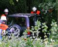 Bild: gf
Weil eine 82-Jährige mit ihrem Geländewagen die Vorfahrt einer Hahnbacherin missachtet hatte, stießen sie und der Skoda Kodiq der jungen Frau zusammen. Das Auto landete im Grün.